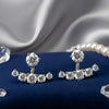 4CT Moissanite 2-in-1 Studs & Ear Jackets | Aria