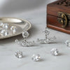 4CT Moissanite 2-in-1 Studs & Ear Jackets | Aria
