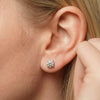 4CT Moissanite 2-in-1 Studs & Ear Jackets | Aria