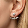 4CT Moissanite 2-in-1 Studs & Ear Jackets | Aria